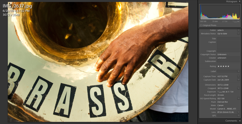  Rebirth Brass Band shot at the Michael Jackson Memorial 2nd Line. June 28th, 2009.&nbsp; ©Zack Smith Photography  