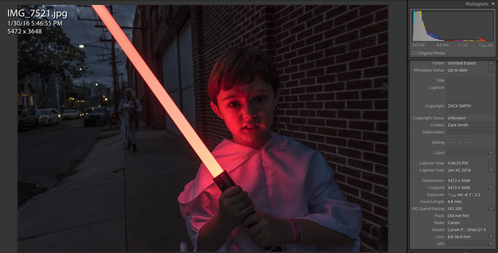  A Chewbacchus Parade reveler gives his best Star Wars gaze! January 30th, 2016, Marigny - New Olreans  ©Zack Smith Photography  