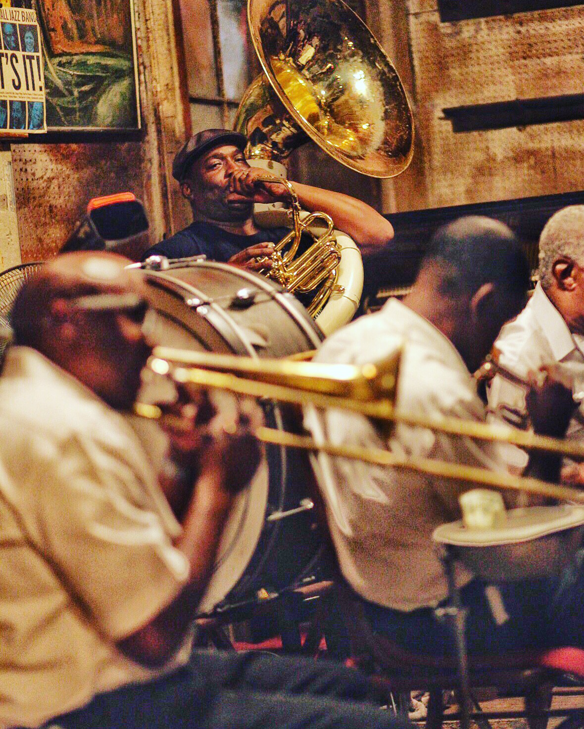 Jeffrey Hills of the Preservation Hall Brass Band knows. He